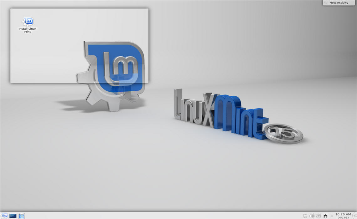 Linux Mint 15 Olivia KDE